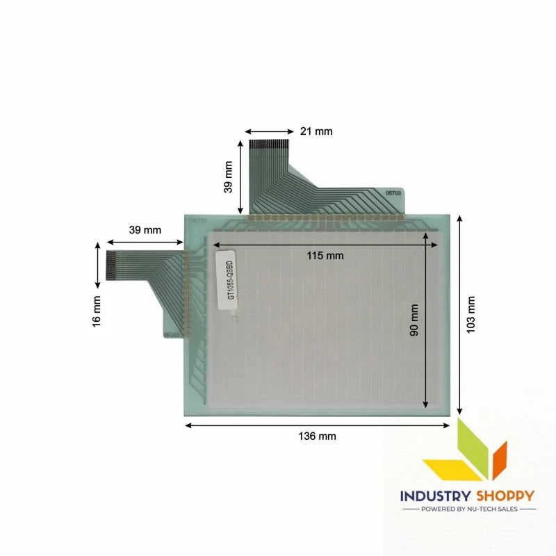 Touch Screen for Mitsubishi GT1055-QSBD HMI Panel Touch Screen for Mitsubishi GT1055-QSBD HMI Panel